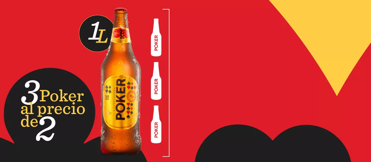 Cuando todo sube Cerveza Poker baja