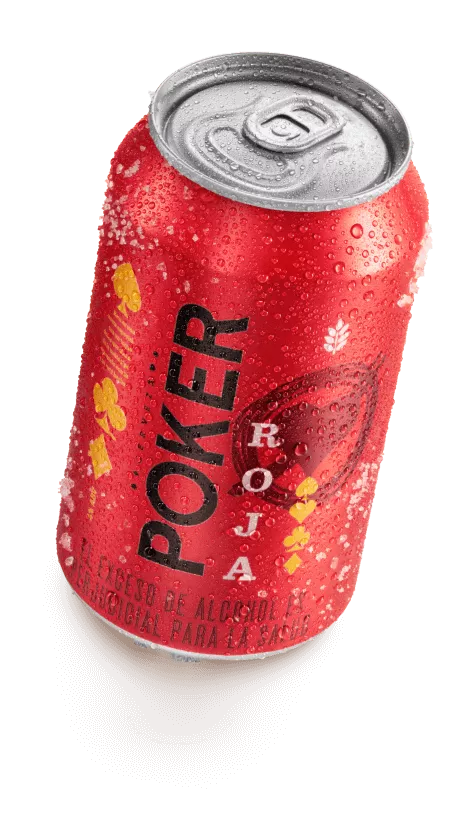 Cerveza Poker Roja