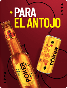 Cerveza poker pokerón cerveza poker lata 473