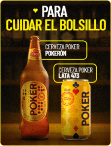 Cerveza poker pokerón cerveza poker lata 473