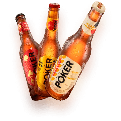 Conoce la familia Poker botellas alt